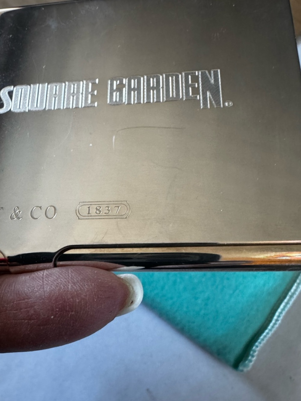 Tiffany & Co. 1837 Sterling Silver Business or Credit Card Holder - Picture 6 of 10